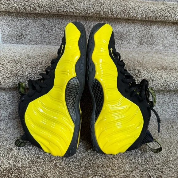 Nike Air Foamposite One “Wu Tang” Optic Yellow and Black Sneakers